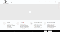 Desktop Screenshot of linino.org